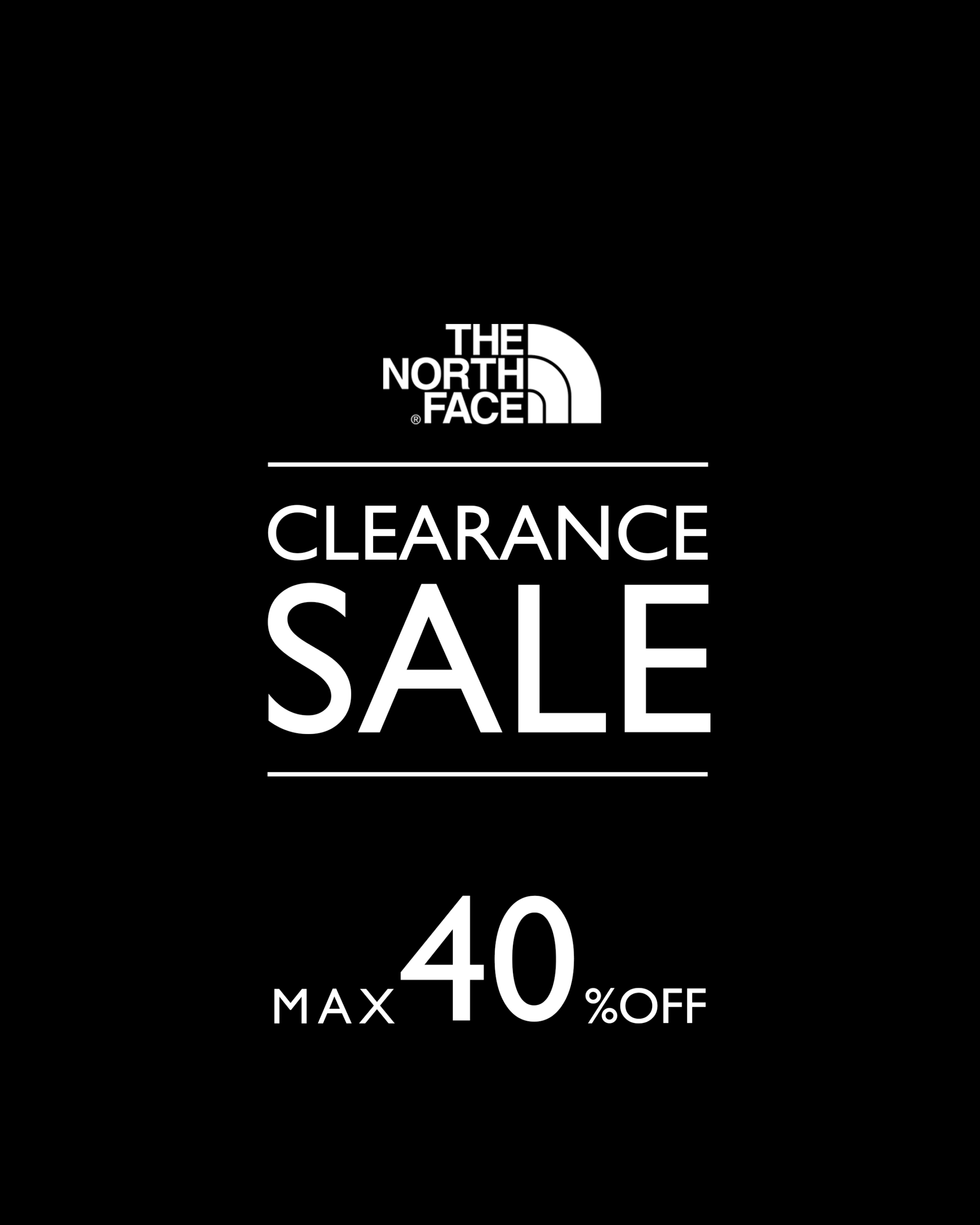 THE NORTH FACE クリアランスセール - 川崎DICE